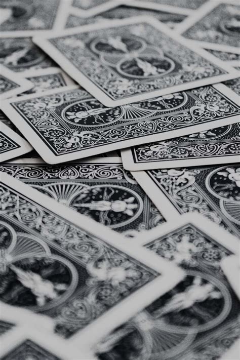 grey poker cards